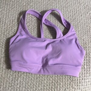 Women's Lavender Sports Bra